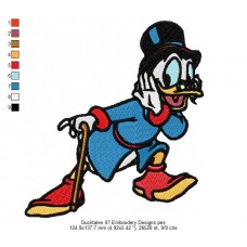 Ducktales 07 Embroidery Designs